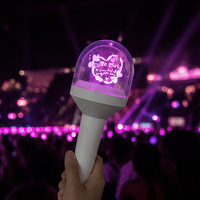OEM ODM Barra de Luz Giratoria 360° con 15 Colores Cambiantes y Mango Personalizado para Clubes de Fans de Ídolos Japoneses y Conciertos