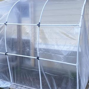 Lámina de Plástico para Invernadero, 12' de Ancho x 25' de Largo, 6 Mil, Resistente a los Rayos UV, Polietileno Transparente para Cubrir Invernaderos con Estructura de Arco - Product Image 3