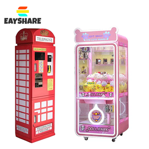 Chine fabricant pas cher griffe Machine pièces de monnaie poupées multicolore cadeau jeu jouet Arcade grue Machine attrape jeux Machine - Product Image 5