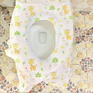 Nhà máy nóng bán tùy chỉnh thả in không thấm nước dùng một lần vệ sinh nhà vệ sinh chỗ ngồi bìa cho trẻ em - Product Image 5