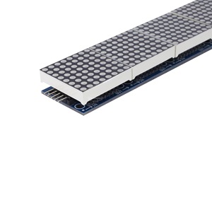 Module d'affichage LED matriciel 4-en-1 TOPCUS H6A4 MAX7219 avec carte de contrôle MCU et câble de connexion 5P - Product Image 5