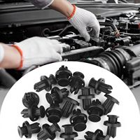 20 clips de pare-chocs avant de voiture compatibles avec Honda et Acura, clips de remplacement de type poussoir