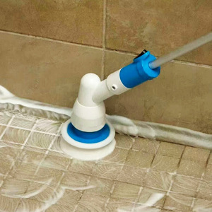 Điện làm sạch bàn chải điện quay Scrubber bàn chải điện phòng tắm làm sạch hộ gia đình làm sạch công cụ điện nhà vệ sinh bàn chải - Product Image 2