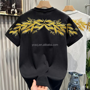 T-shirt estiva <span class=keywords><strong>da</strong></span> uomo casual in 100% cotone, nuova collezione del marchio trendy <span class=keywords><strong>Da</strong></span> <span class=keywords><strong>Ma</strong></span> Biao, versatile e personalizzata con stampa 3D tridimensionale a maniche corte - Product Image 6