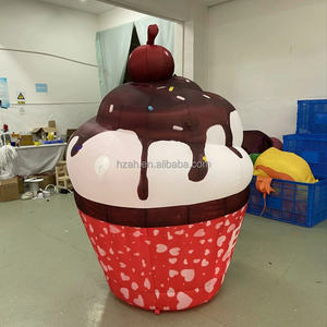 Modelo de Helado Inflable <span class=keywords><strong>Gigante</strong></span>, Decoración Realista de <span class=keywords><strong>Copa</strong></span> de Pastel Inflable para Promoción de Actividades y Eventos - Product Image 6