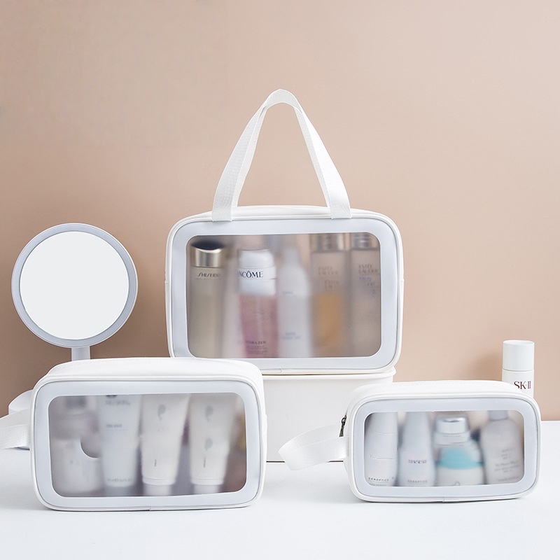 Trousse à maquillage-Blanc sans logo