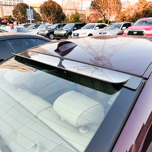 Bmw <b>Rear</b> <b>Spoiler</b> Piano Black Carbon Fiber Texture Trunk Ducktail ABS Exterior Modification - Product Image 3