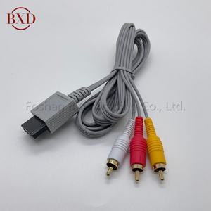 1,8 m para consola <span class=keywords><strong>Wii</strong></span> <span class=keywords><strong>Cable</strong></span> AV <span class=keywords><strong>Cable</strong></span> <span class=keywords><strong>compuesto</strong></span> 3 RCA para consola <span class=keywords><strong>Wii</strong></span> <span class=keywords><strong>Cable</strong></span> de vídeo RCA <span class=keywords><strong>Cable</strong></span> de Audio y vídeo - Product Image 3