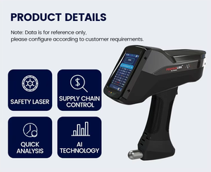 สเปกโตรมิเตอร์ xrf แบบพกพาเครื่องตรวจจับการวิเคราะห์โลหะแบบทันทีตัวระบุโลหะผสมแบบพกพารับประกัน1ปี - Product Image 3