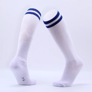 Adult Soccer Crew Thick Towel Sole Breathable Non-Slip Football <b>Socks</b> for Men Youth Training Match Performance 100% <b>Polyester</b> - Product Image 4