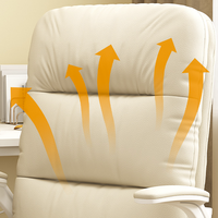 Chaise de direction à dossier haut, chaise de bureau ergonomique, chaise de bureau luxueuse bjflamingo chaise d'ordinateur à domicile chaise de bureau avec bras