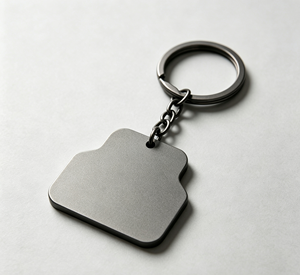Custom Metal Keychain Sublimation Printed <b>Engraved</b> <b>Key</b> <b>Ring</b> Lightweight Waterproof Promotional Souvenir Gift - Product Image 4