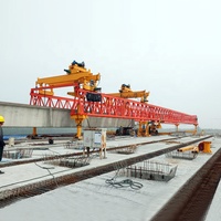 Grúa de lanzamiento de vigas de puente de 200 toneladas, lanzador de vigas profesional para la construcción de autopistas