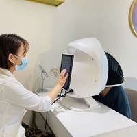 Analyseur de peau 3D portable, scanner facial, reconnaissance faciale automatique par IA, écran intelligent 36MP, miroir magique pour usage domestique et commercial