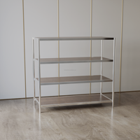 Étagère de présentation de chaussures personnalisable, vitrine murale pour chaussures, armoire murale pour magasin de chaussures, étagère pour chaussures de sport argentée