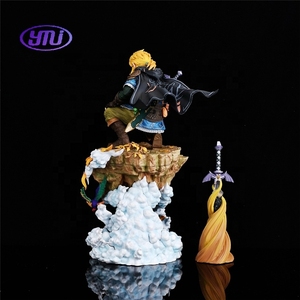 Zelda hơi thở của bức tượng liên kết Hoang Dã nước mắt của vương quốc trò chơi hình đóng hộp mô hình sưu tập - Product Image 3