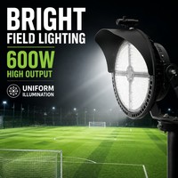 Projecteur LED de stade 300W 600W 800W 1000W 180-200LM/W IP66 pour arènes de football et terrains de sport