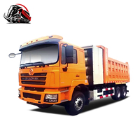 Camion benne d'occasion Shacman F3000 6x4 pour le transport de matériaux de construction en vrac, 380 CV, 20 tonnes, 20 m³