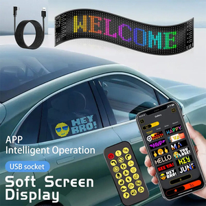 Pantalla LED Magnética Autoadhesiva, Fácil de Instalar sin Taladrar, <span class=keywords><strong>para</strong></span> Publicidad en Escaparates, Señalización Digital <span class=keywords><strong>para</strong></span> Comercios - Product Image 2
