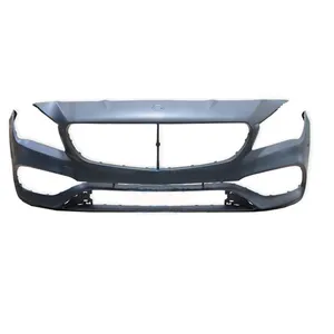 Voor Mercedes Benz Cla W117 2016-2019 Voorbumper Voorzijde Kentekenplaat Frame Onderste Grille Mistlamp Cover Bodykit Oem 1178802301