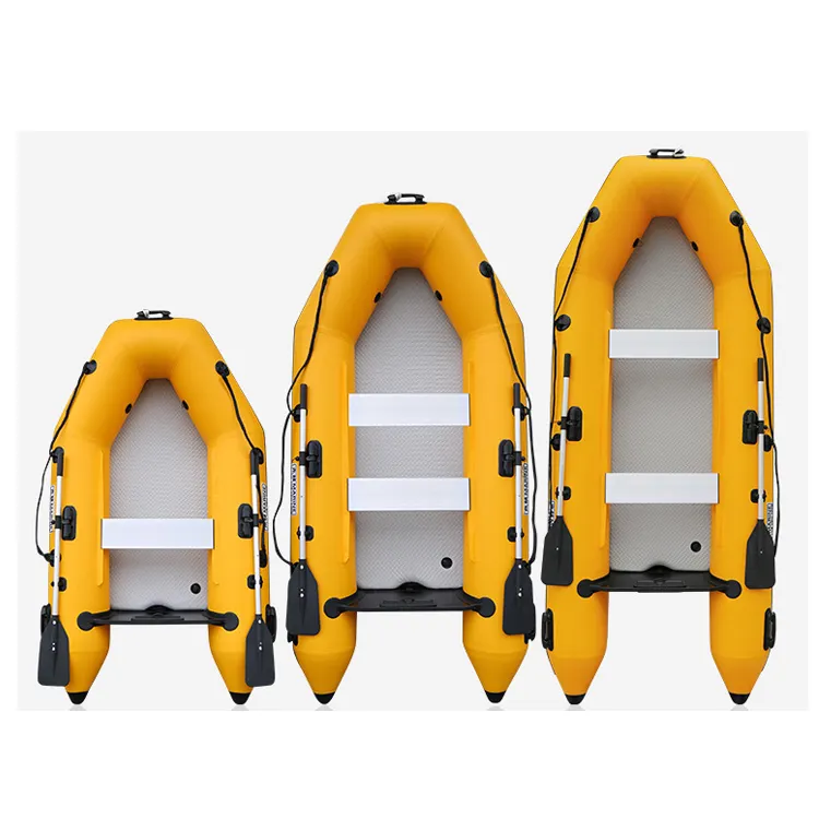 Kayak gonfiabile pieghevole di pesca della barca gonfiabile del PVC della cina 1.2mm 3.3m da vendere