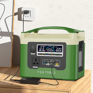Station portable haute puissance 5000W, batterie lithium-ion, onduleur à onde sinusoïdale pure, technologie MPPT, compatible panneau solaire, lampe torche - Product Image 5