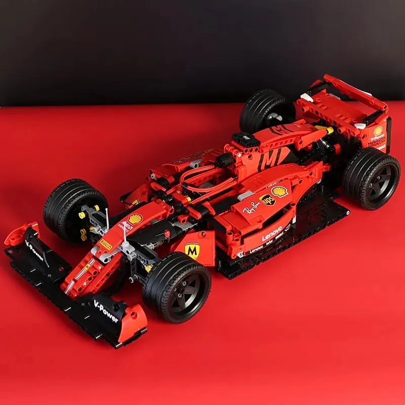 Technischer F1 Sportwagen Konstrukteur Modellbau satz für Erwachsene Blöcke Spielzeug für Jungen Stadt Formel 1 Ziegel Geschenke für Kinder