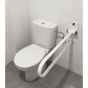 Folding Toilet <b>Grab</b> <b>Bar</b> 75 cm (x1 unit), PEPE P30011 WC Support <b>Bar</b> - Product Image 2