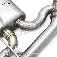 Système d'échappement Catback en acier inoxydable OBM pour BMW M2 G87 S58 2023 2024 89mm 3,5 pouces Silencieux Valvetronic à quatre sorties Performance