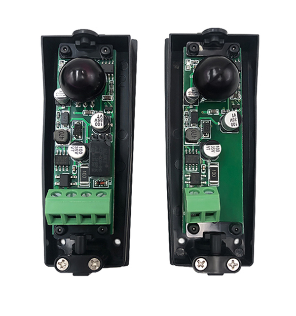 New Design 20m Single Infrared Beam Sensor AC/DC 12V-24V Detect Angle Adjustable 360 Degree