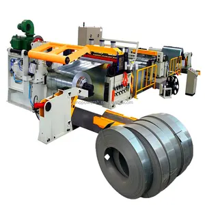 automatic cr steel coil steel strip slitting and rewinding machine stainless steel strip slitting machine for sale