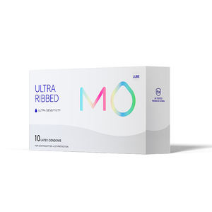 MO Ultra Ribber <span class=keywords><strong>Latex</strong></span> Kondome 10 Count Herren Professional Factory Direct Regular Fit mit besserer Preis Ultra Sensitivity - Product Image 2