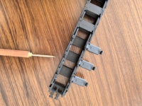 DONGLING Chaînes porte-câbles en Nylon66 résistantes à l'usure pour machines-outils CNC, système de protection de câbles en plastique pour chaînes porte-câbles énergétiques