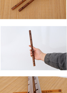 Factory Made Beginner Bamboo Flute, Chinese Traditional Vertical Flute, Ancient Style Musical Instrument for Adults & Kids - Product Image 5