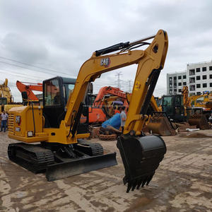 Mini maquinaria CAT 306e2 307E/308D máquina excavadora hidráulica sobre orugas 7ton excavadora de gato usada de segunda mano - Product Image 3