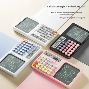 เครื่องคิดเลข LCD พร้อมแผ่นเขียนสำหรับนักเรียน ฟังก์ชั่นบันทึกข้อมูล แท็บเล็ตเขียนด้วยลายมือ - Product Image 4