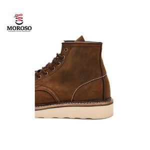 Vêtements de travail rétro pour couple, bottes de <span class=keywords><strong>moto</strong></span> pour hommes - Product Image 6