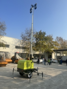Torre de Luz Móvil LED Portátil para Exteriores de 4*400W, Venta al Por Mayor de Fábrica, Torre de Luz Móvil Premium para Uso en Exteriores - Product Image 2
