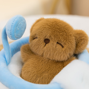 Wholesale Animal Plush Desk Buddy - Cute Rabbit & Elephant Stuffed <b>Toy</b> for Stress Relief & <b>Education</b> - Product Image 3