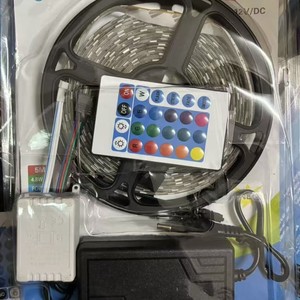 5050RGB <b>LED</b> Strip 5M Kit Ws2812B Epistar Chip Remote Control For Decoration - Product Image 2
