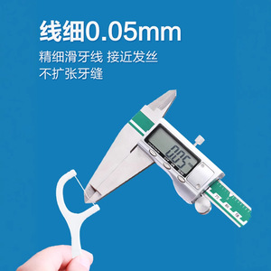 ไหมขัดฟัน Cofoe แบบพกพา 50 ชิ้น พร้อมดีไซน์ซีลสองชั้นเพื่อการเก็บรักษาที่สดชื่น - Product Image 4