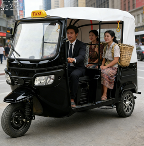 Mototaxi de 3 Ruedas con Motor de 3000W de Alta Potencia, Suspensión Independiente en los Ejes, Triciclo de Pasajeros, Taxi a Batería para <span class=keywords><strong>Asia</strong></span> - Product Image 3