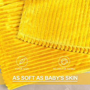 Mantas de Alta Calidad al por Mayor 2025, Cobijas, Mantas para Cama, Mantas de Franela, Tela de Felpa, Mantas de Felpa a Cuadros para Sofá - Product Image 3