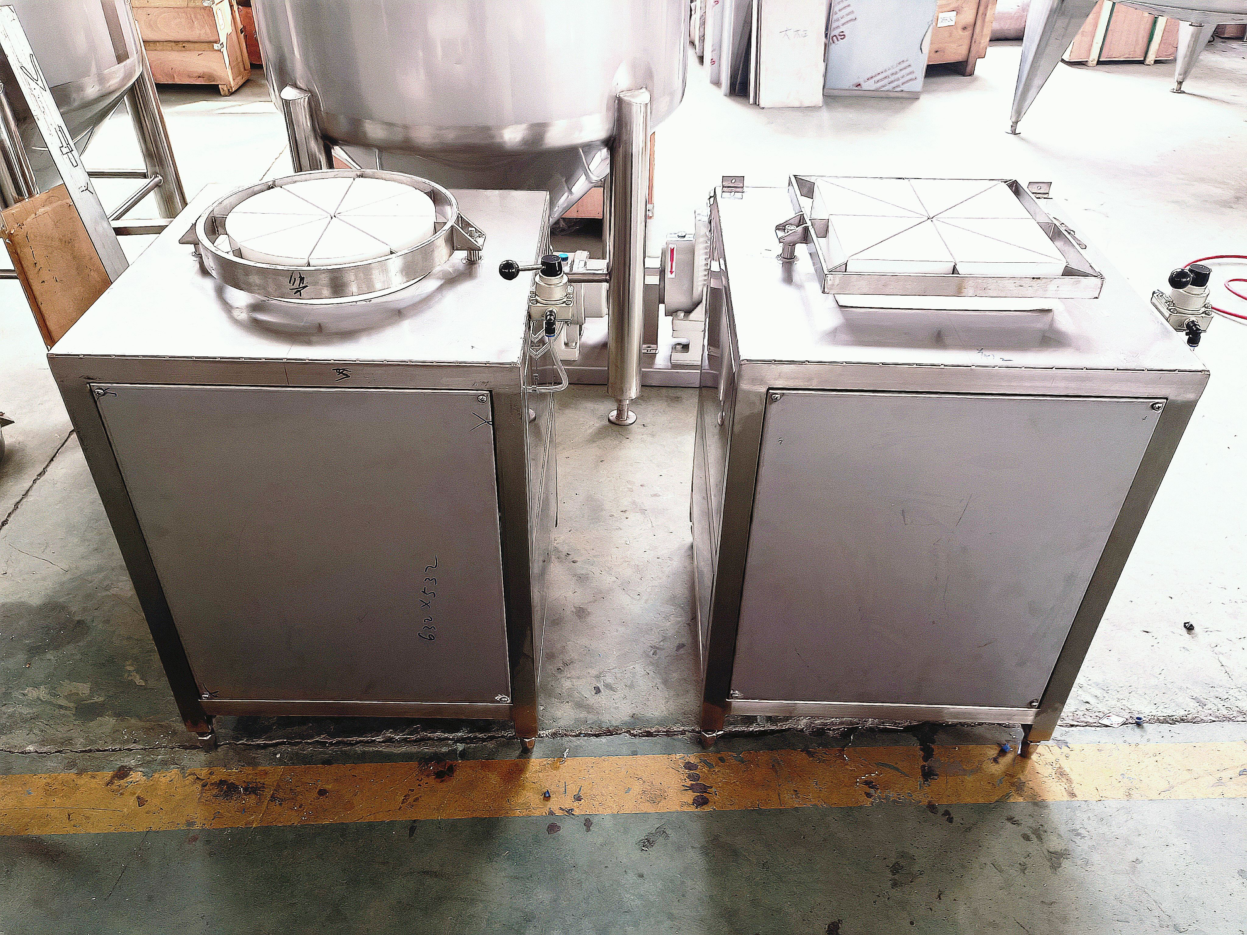 Complete Cheese Processing Machinery PLC Controlled Automatic