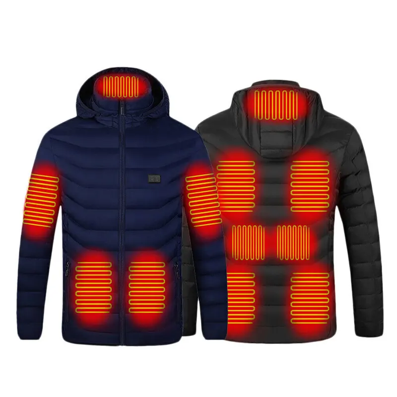 Heated Vest Men Women USB 11 Zone Heated Jacket Heating Vest Thermal Clothing