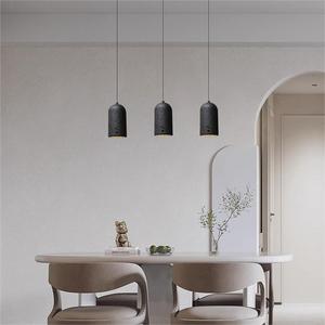 Modern Simple Black Hole Stone Chandelier Bar Restaurant Art Pendant Lamp HM-<b>DJ</b>-731 Modern Simple Black Hole Stone Chandelier HM - Product Image 4