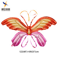 Ballon en feuille d'aluminium en forme d'aile de papillon coloré de 40 pouces pour les enfants, cosplay et décoration de fête de mariage, certifié CE