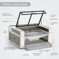 CNC 100W 130W 150W CO2 Tissu Cuir Tissu Textile Laser Découpe Et Gravure Machine Avec Système D'alimentation Automatique