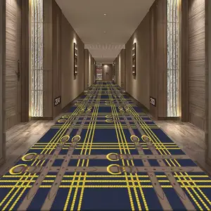I tappeti dell'hotel possono essere tagliati in corridoi, scale, tappetini, lunghi tappeti commerciali