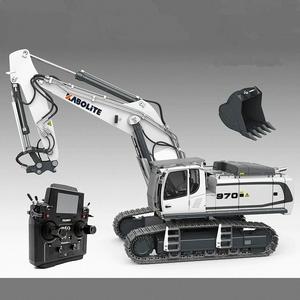 Kabolite 1/14 télécommande <span class=keywords><strong>K970</strong></span>-100S pelle hydraulique modèle <span class=keywords><strong>HuiNa</strong></span> entièrement en métal jouets voiture <span class=keywords><strong>Rc</strong></span> ingénierie pelle véhicule - Product Image 5